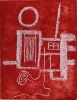 Negativ in Rot , 1973; (1947/1973)